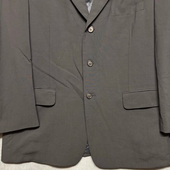 Alfani Suit Wool Blazer Jacket 44s and Pants Size 36 2-Piece Preppy Office Work - Picture 14 of 16